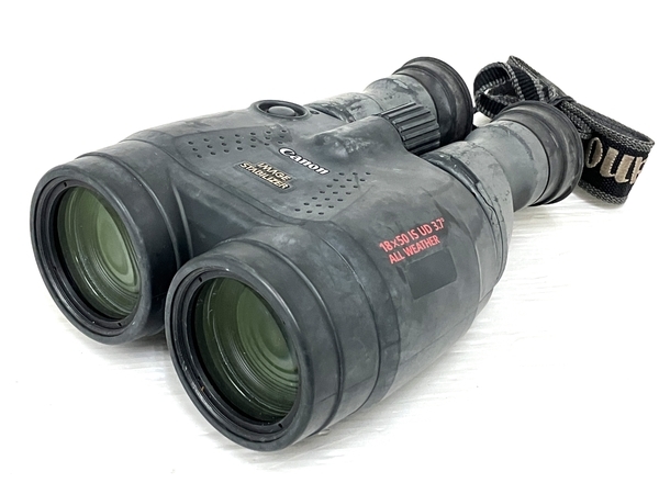 ヤフオク! - Canon 18x50 IS UD 3.7° ALL WE...