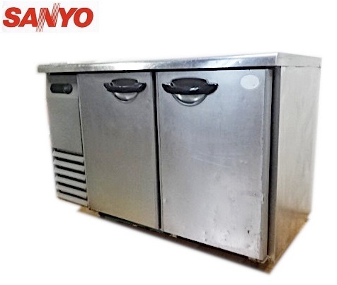 サンヨー　業務用台下冷蔵庫　SUR-G1261S　2007年 / コールドテーブル