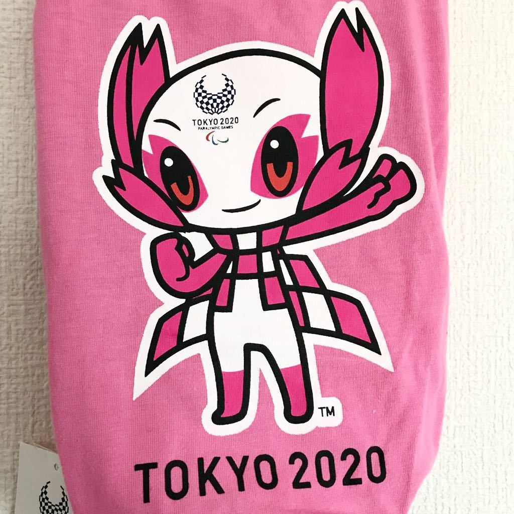 新品●タグ付き● TOKYO2020 ドッグウェア 犬服 東京オリンピック 3号●パラリンピックマスコットピンクxピンク_画像2