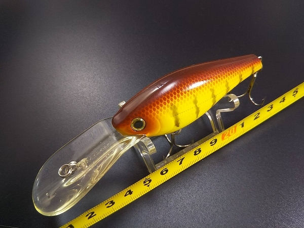 廃番色 ティムコ マッドペッパーマグナム #243/ホットマスタード USED TIEMCO MAD PEPPER MAGNUM DEEP DIVING CRANKBAIT_画像1