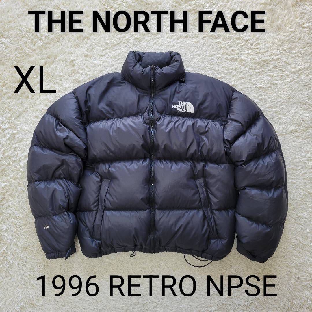 安い 【700フィルパワー】【美品】90s　THE NORTH FACE　ノースフェイス　1996　ヌプシジャケット　NPSE　jacket　ダウンジャケット XLサイズ以上