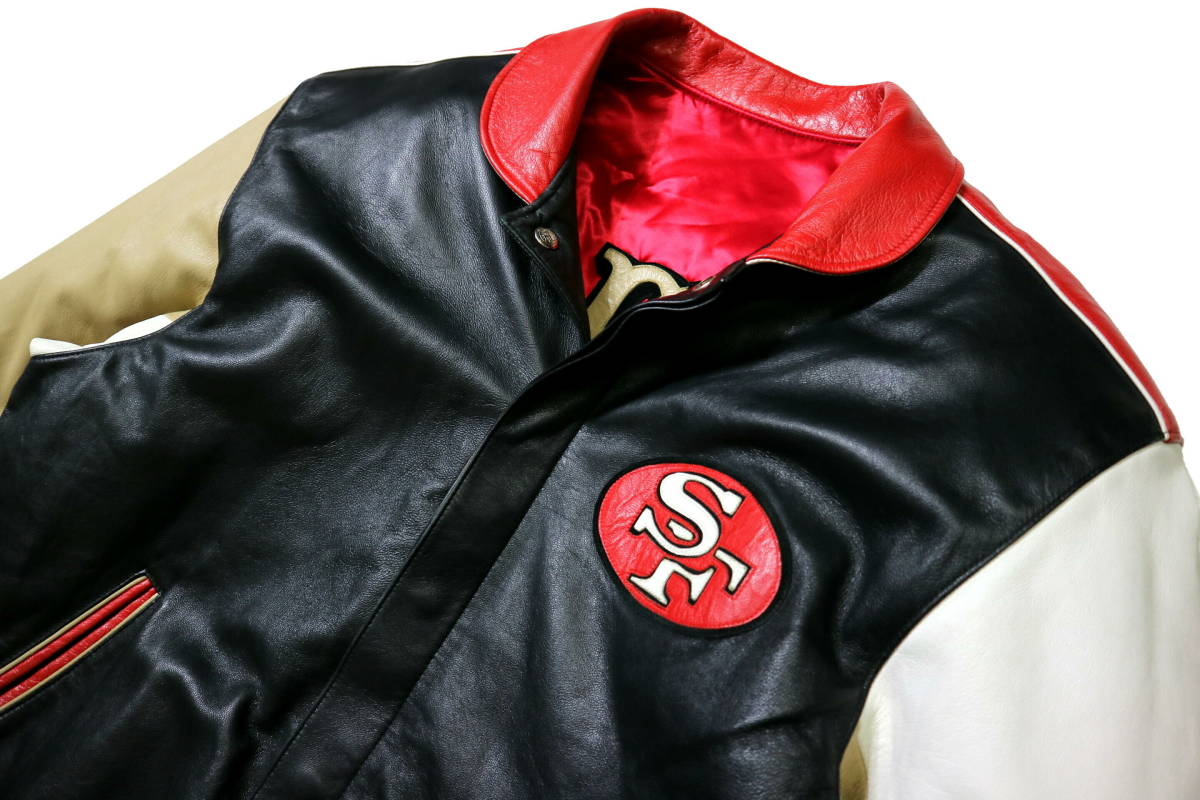 秀逸/良好!◇USA製 JEFF HAMILTON サンフランシスコ49ERS オール