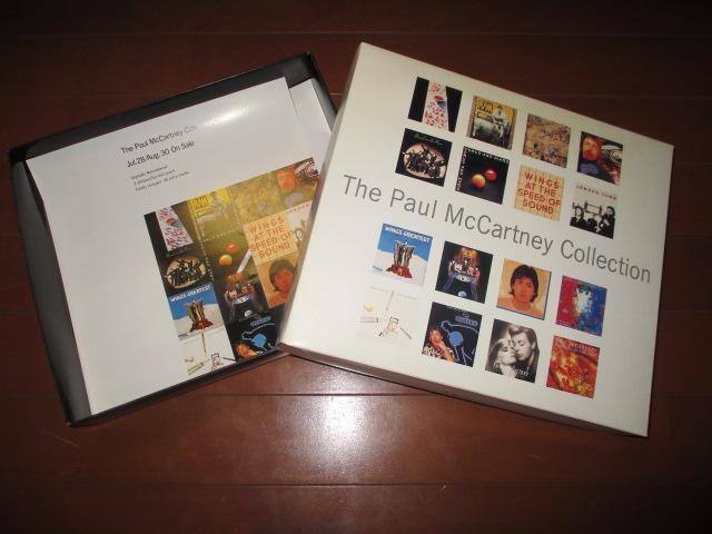 paul mccartney collection (組み立てBOX!! お送りするのは組み立て前のものになります。若干の日焼けあります。300mmx260mmx55mm)_画像1