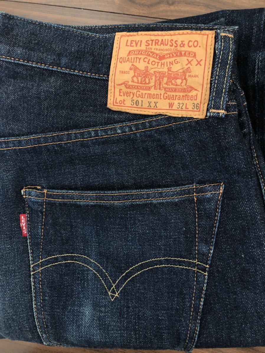 levi'sリーバイス501XX 55501 1955 日本製 LVC W32 L36赤耳 ビックE