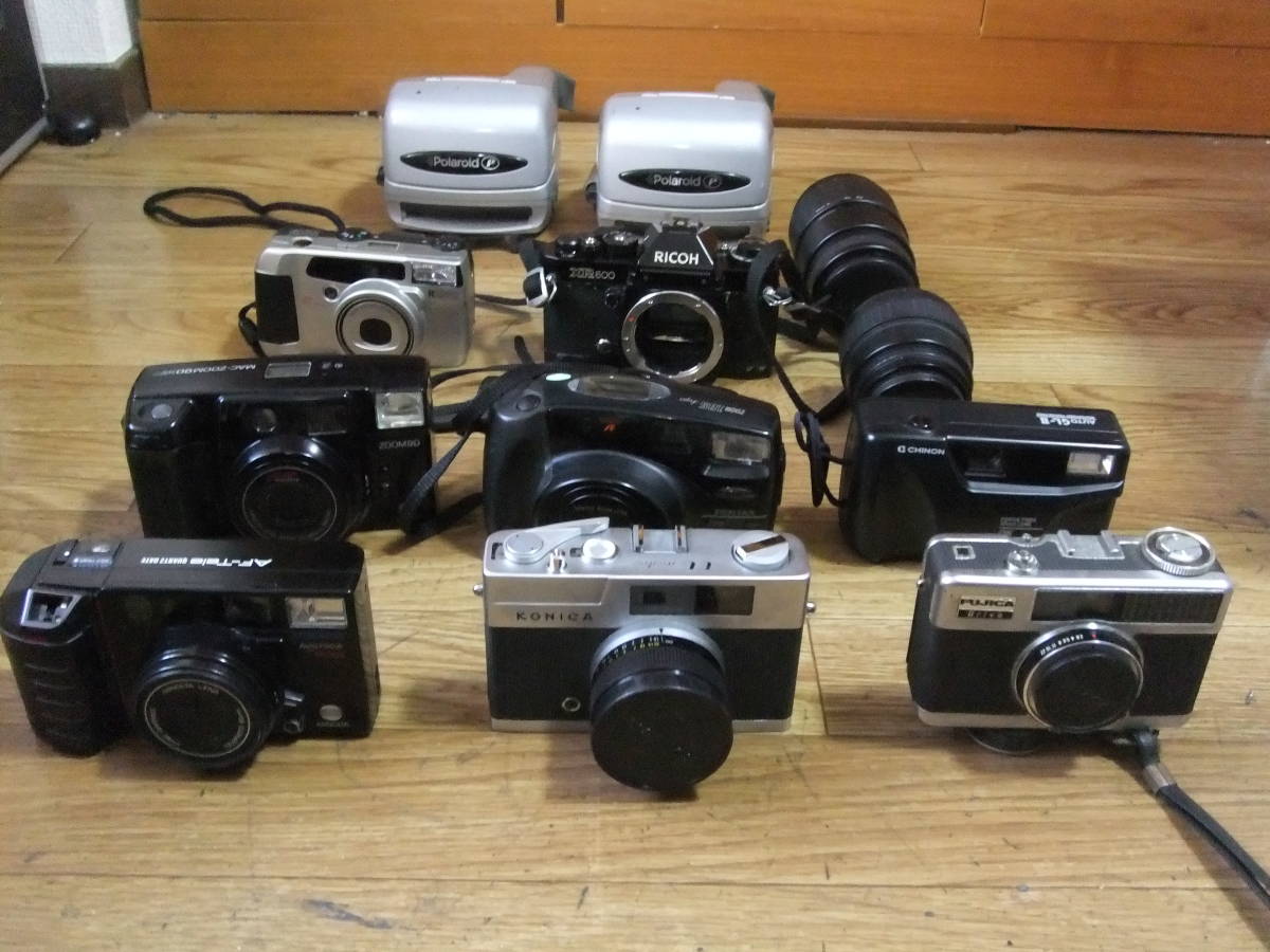 ヤフオク! - 大量 フィルムカメラ レンズ 動作未確認品【ジ...