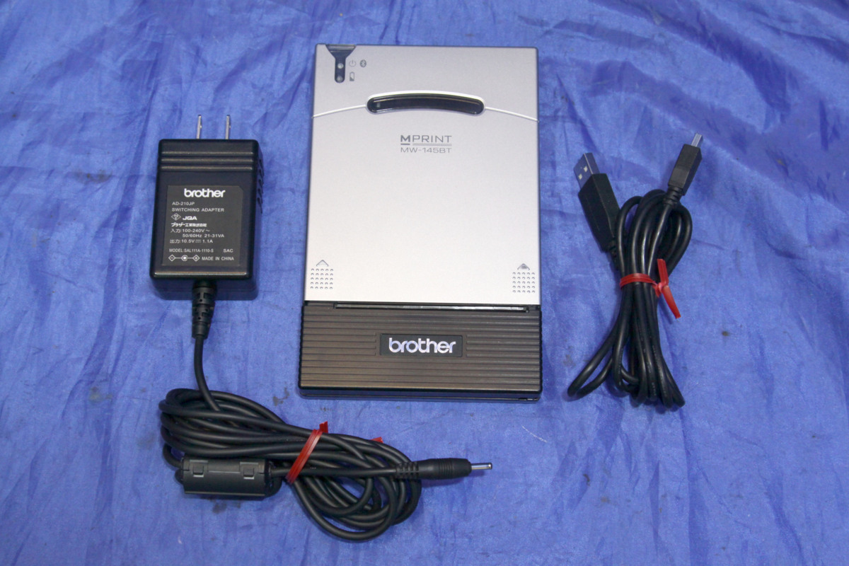 ◆美品/2台入荷◆ ブラザー/brother A7サイズ モバイルプリンター ★MW-145BT★ 60674S_画像1