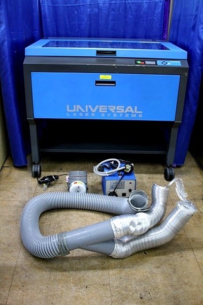 ユニバーサル　UNIVERSAL　レーザー加工機 PLS6.150D /付属あり　業務用　200V/最大150W　(送料別途)　41990Y