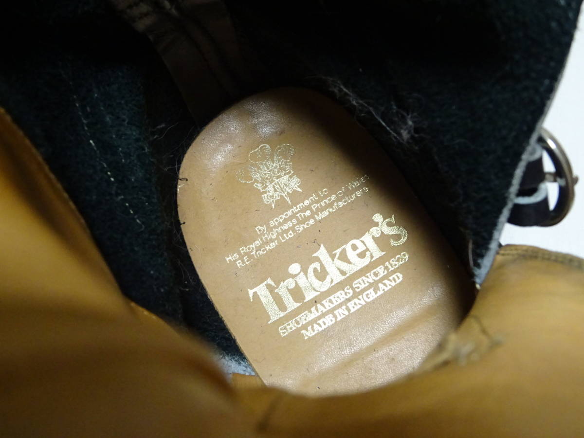 芸能人愛用 Tricker`s トリッカーズ M6945 モーターサイクルブーツ