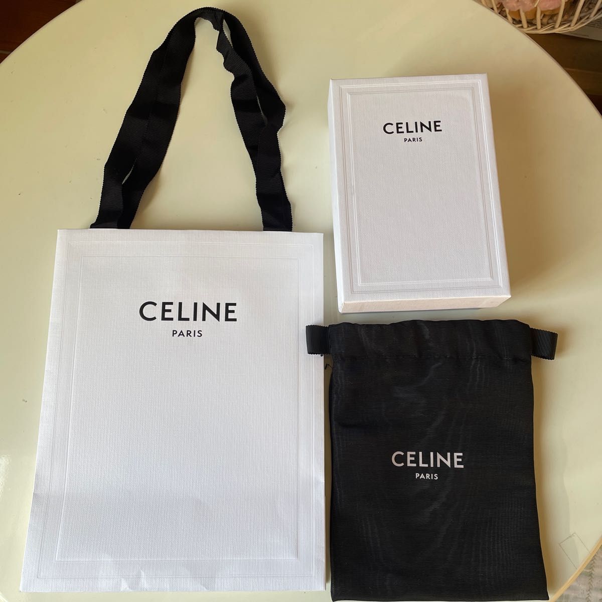 CELINE セリーヌ 空箱 ショッパー 巾着