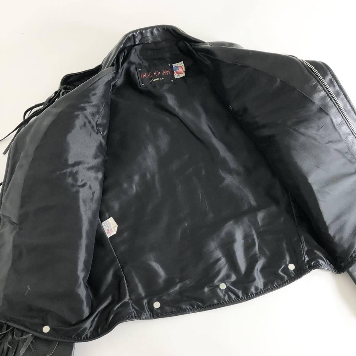17850円千葉激安 新価格版 schott DUR O JAC シングルレザージャケット