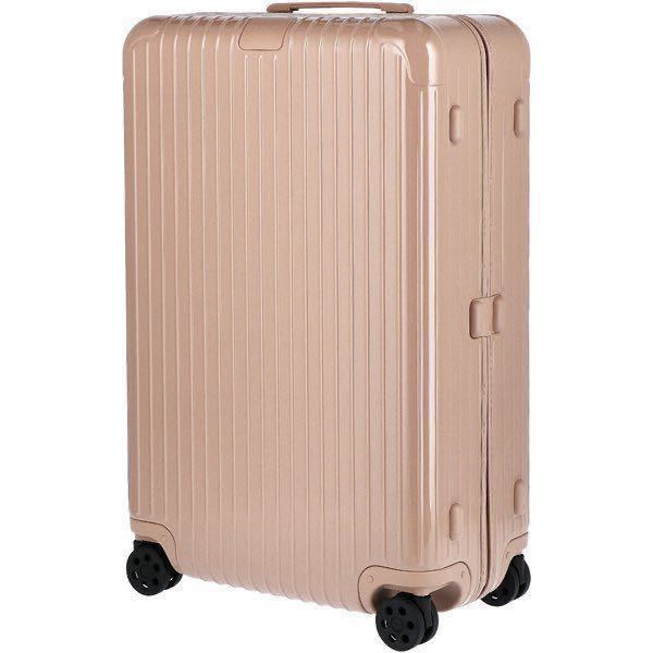 22L RIMOWA RIMOWA リモワ 新品 Essential キャリーケース 現行モデル エッセンシャル ブルー 未使用保管品 Liteエッセンシャルライト スーツケース デザートローズ Essential 85L 限定 4輪 ローズ