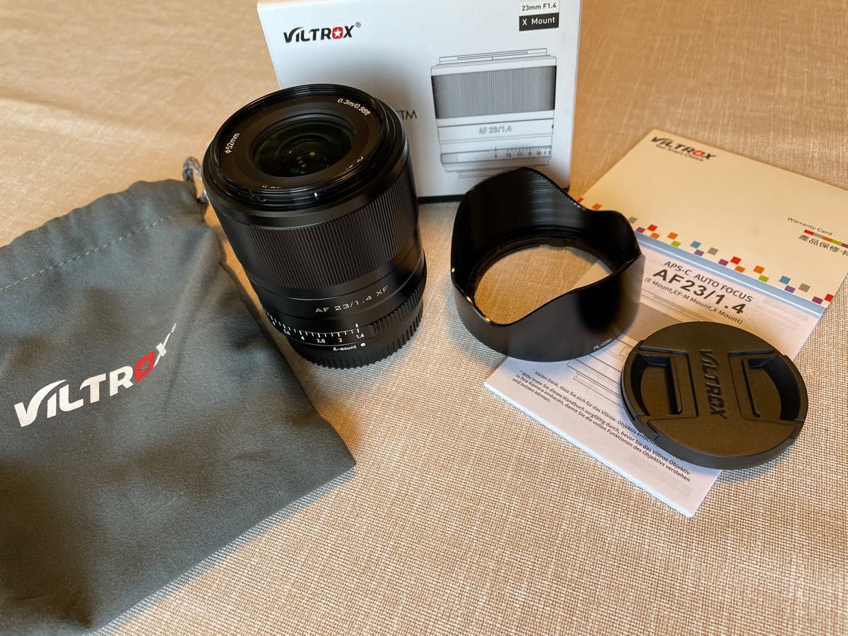 代引不可 Xマウントオート VILTROX F1.4 23mm F1.4 ノイズレス