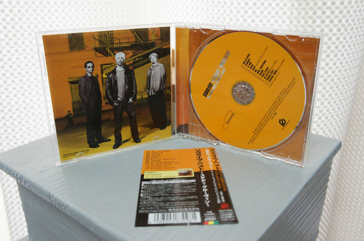 SOULIVE「STEADY GROOVIN' THE BLUE NOTE GROOVE SIDES」★ベストアルバム_画像3