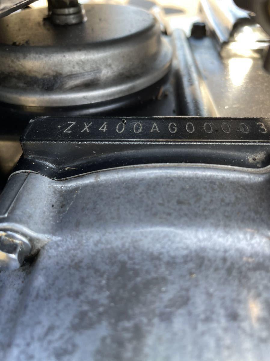 個人 希少 国内新規 車検付カワサキ Z400F 綺麗 旧車 検索用Z400FX Z400GP GPZ400F_画像9