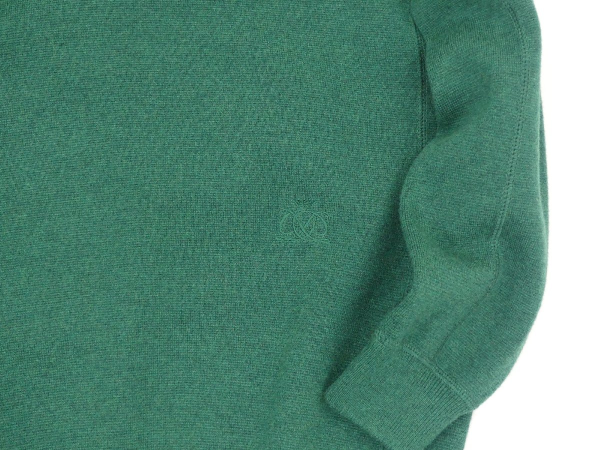 Drawerの14Gウールカシミヤ ミラノ編み クルーネックニット-
