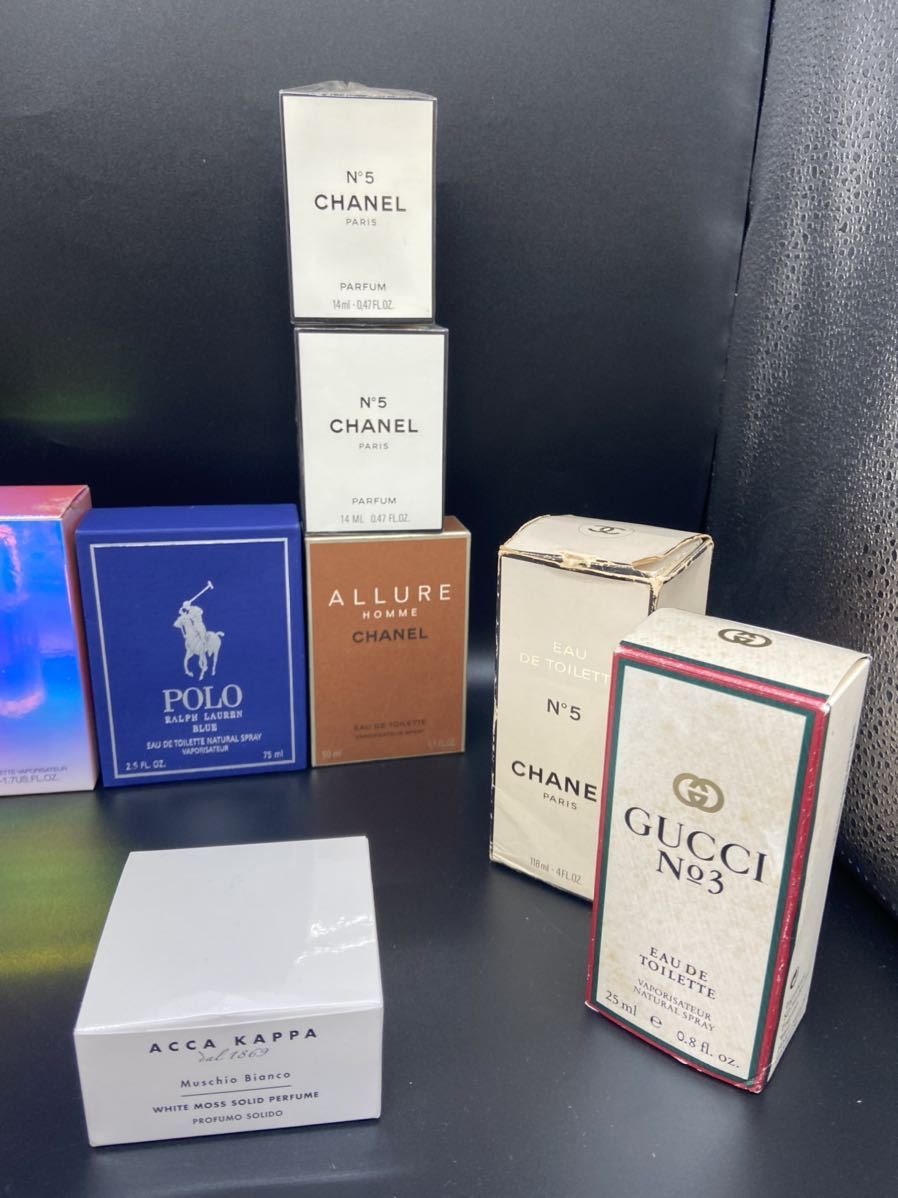 香水おまとめ おたからあるかも 大量 CHANEL GUCCI Dior GIVENCHY POLO シャネル グッチ 未開封多数 長期保管 ブランド香水 #10483