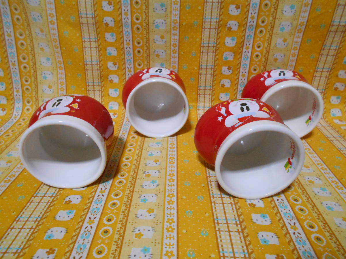 高品質 ディズニー美品東京ディズニーリゾートクリスマス2007陶器製ブーツ型カップ4個セットミッキーマウス ミニーマウス ディズニー(ミッキーマウス)のブーツスタンド 2個セット