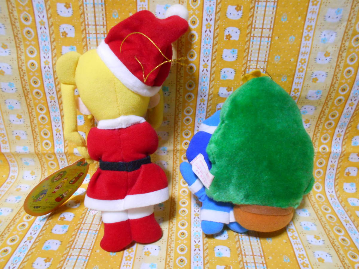 ! Sailor Moon tag equipped Christmas hanging cord attaching soft toy 2 body set height 20cm Sailor Moon & sailor Mercury 1994