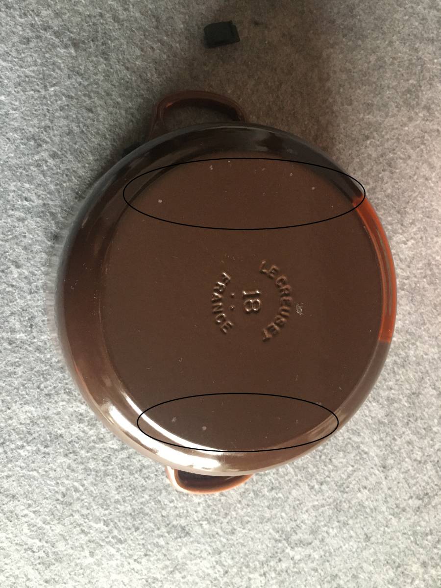 送料込 即決 Le Creuset ルクルーゼ ココットロンド 18cm 両手鍋 送料込 即決 Le Creuset ルクルーゼ ココットロンド 18cm 両手鍋
