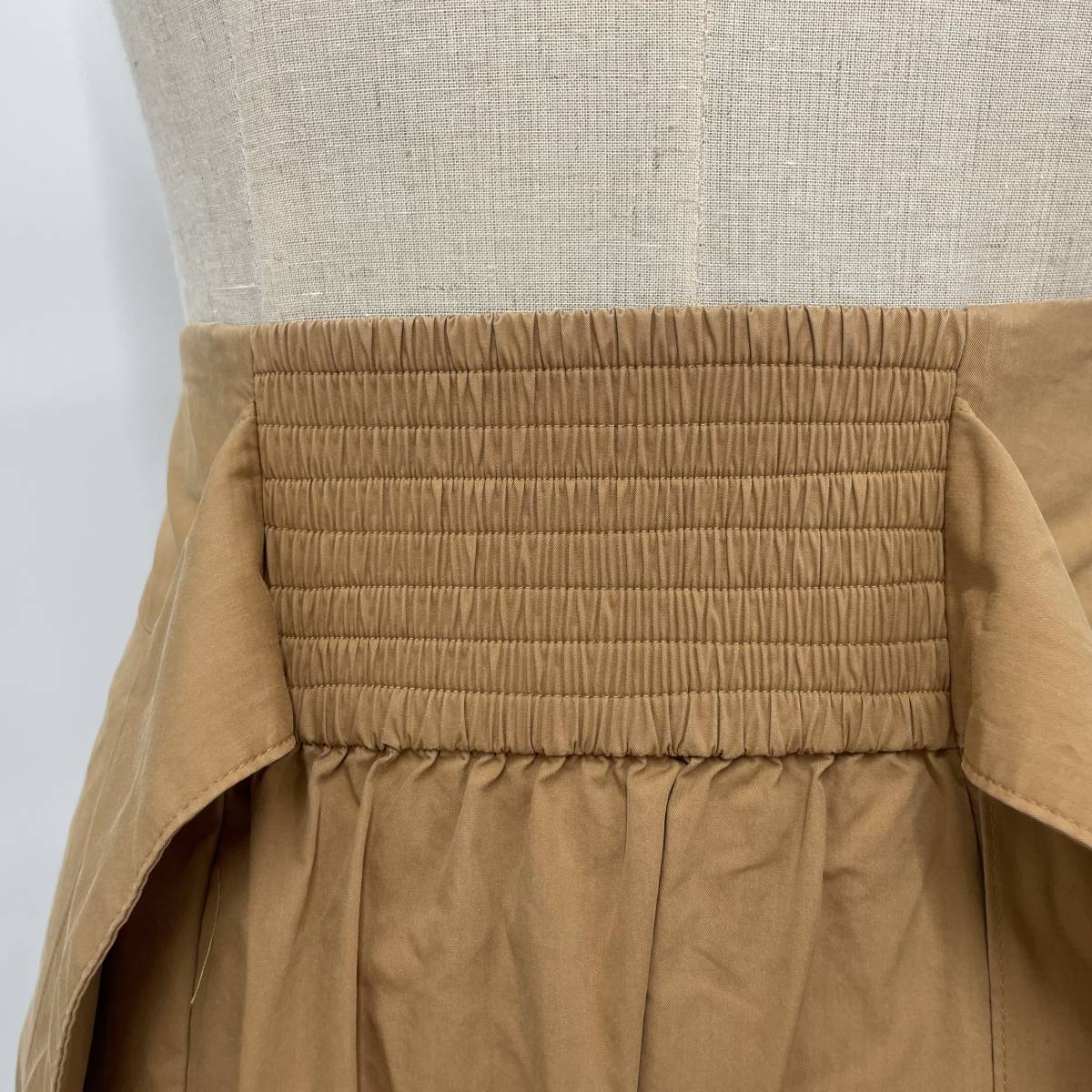 [ прекрасный товар ]UNTITLED Untitled длинная юбка M размер Camel 