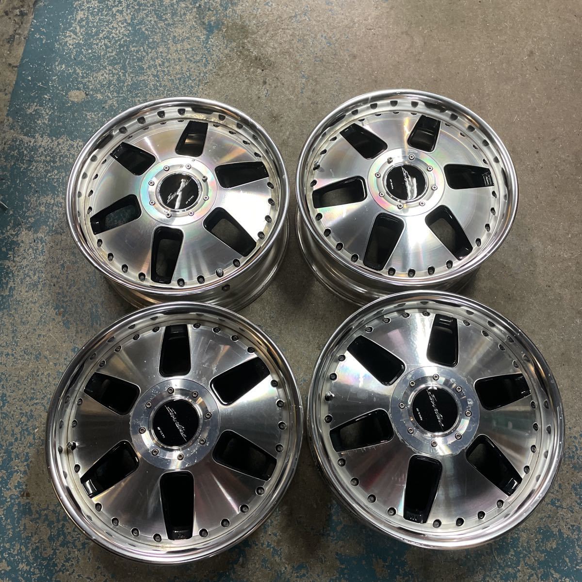 海外正規品】 ワーク ユーロライン 17インチ 8j +25 8j+30 114.3