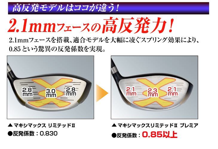 【左 高反発】ステルス SIM2 パラダイム ローグ G430 より飛ぶ日本一404Yの高反発 ワークスゴルフ マキシマックス LTD2プレミア ドライバー_画像5