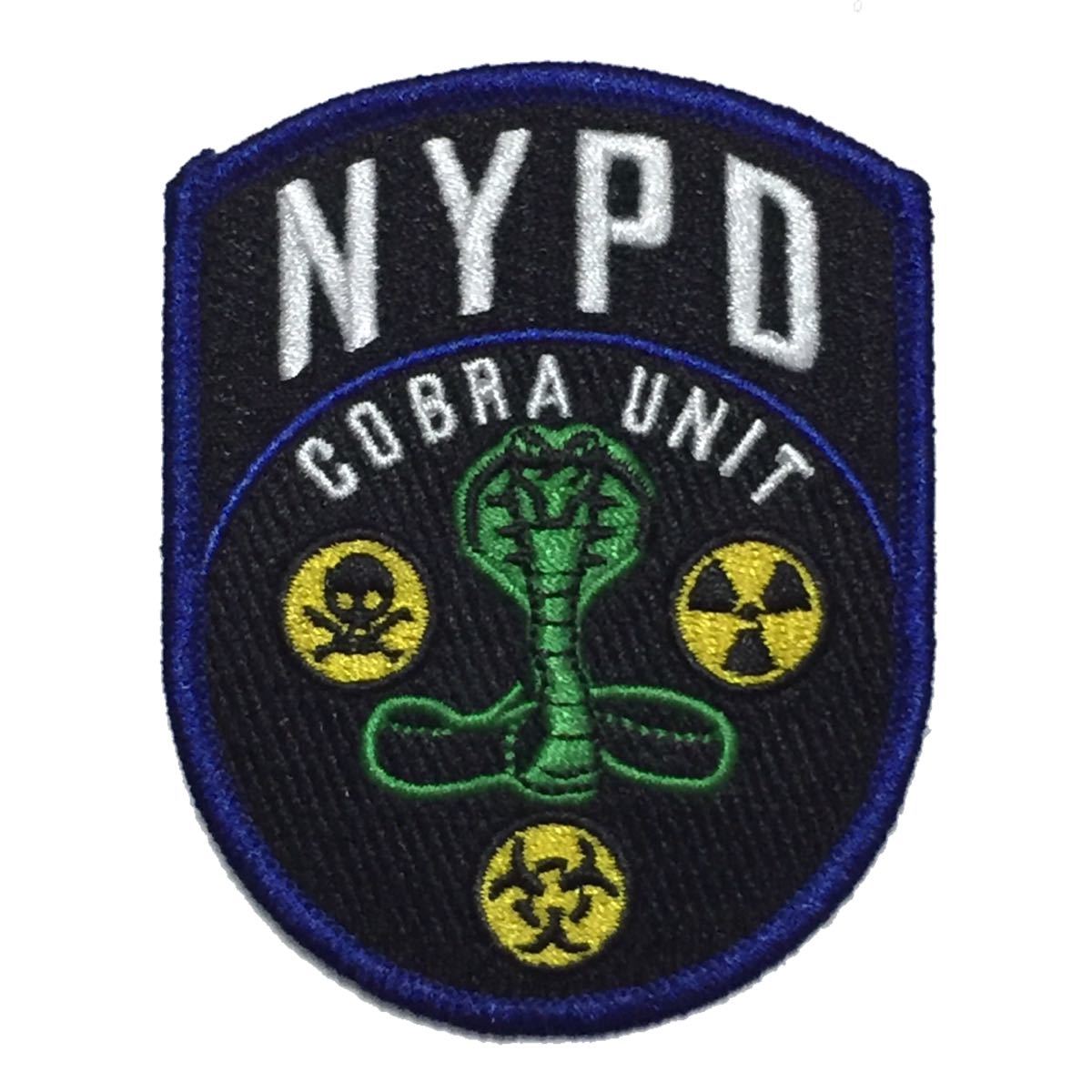 NYPD ニューヨーク市警 コブラユニット ワッペン ５枚セットの画像6