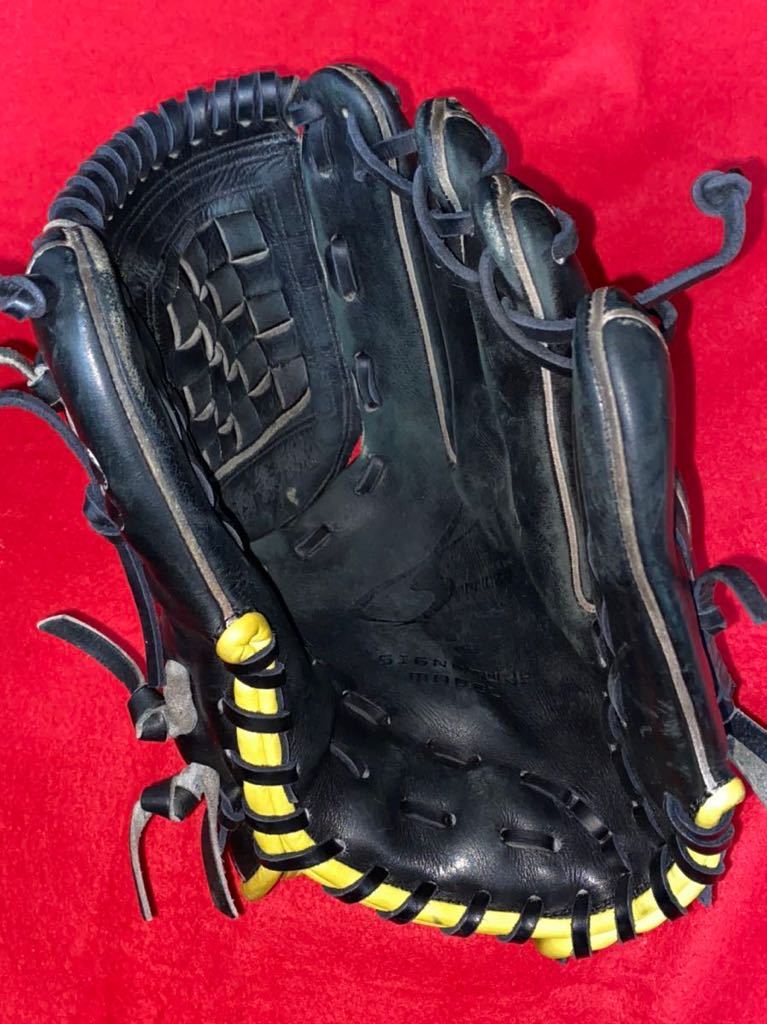 40000円 阪神タイガース 46 秋山拓巳 実使用グラブ - 実使用 40000円 阪神タイガース 46 秋山拓巳 実使用グラブ - 実使用