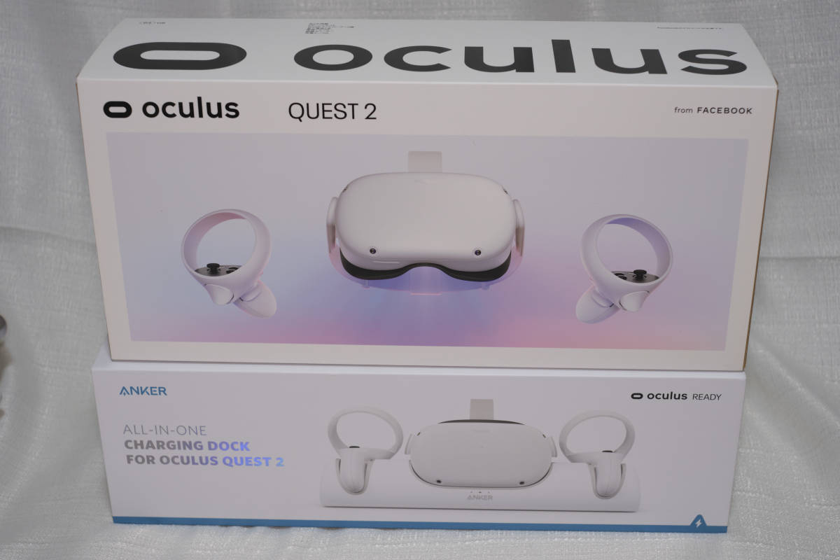Oculus Quest 2 64GB + Anker Charging Dock(専用充電ドック) + おまけ Meta Quest 2