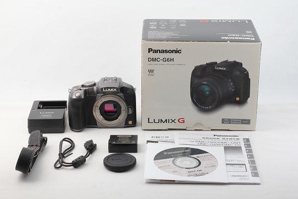 ◇超極上美品◇パナソニック Panasonic LUMIX DMC-G6 ボディ シルバー