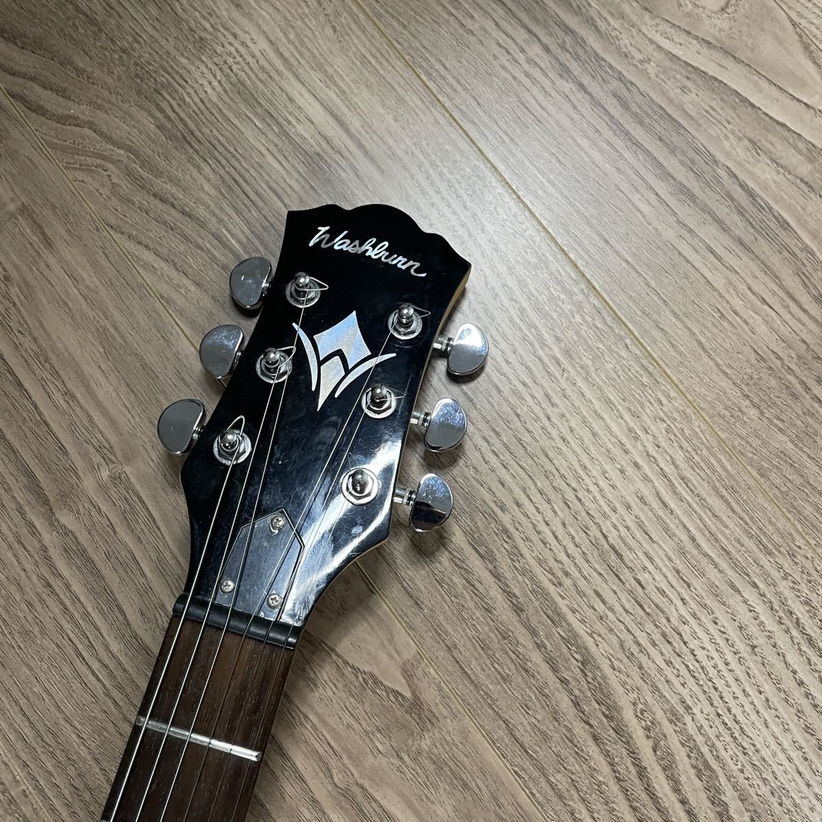 大勧め Washburn ワッシュバーン レスポール color Black