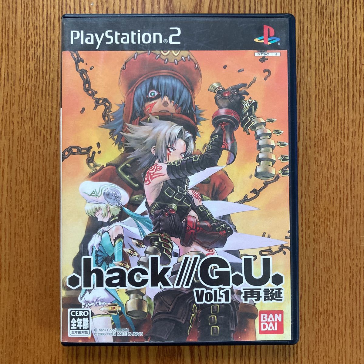 【送料無料】PS2ソフト　.hack//G.U.vol.1再誕_画像1