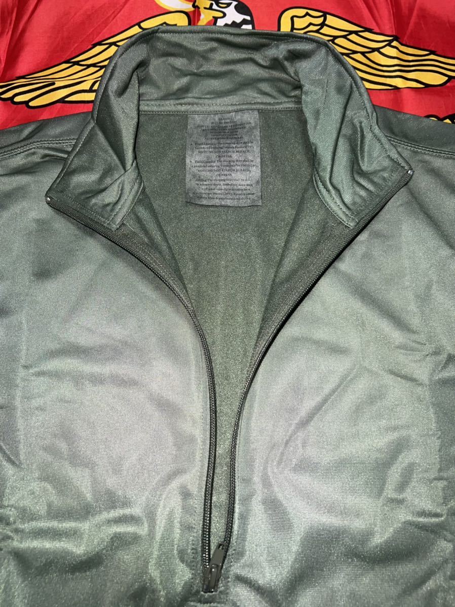 新品未使用　made in USA sleeping heat retentive and moisture resistant shirt 8415-00-890-2102 LARGE OD_画像4