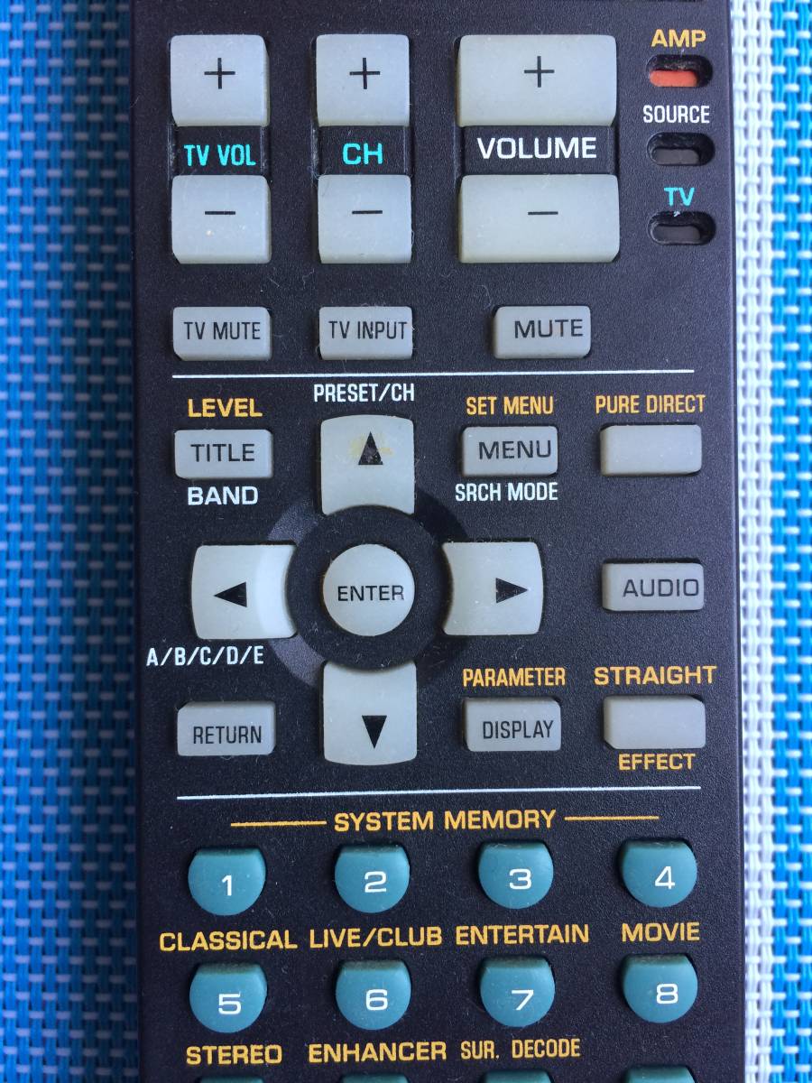 難あり 送料無料 YAMAHA ヤマハ 純正 AVアンプ DSP-AX1800用 難あり 送料無料 YAMAHA ヤマハ 純正 AVアンプ DSP-AX1800用