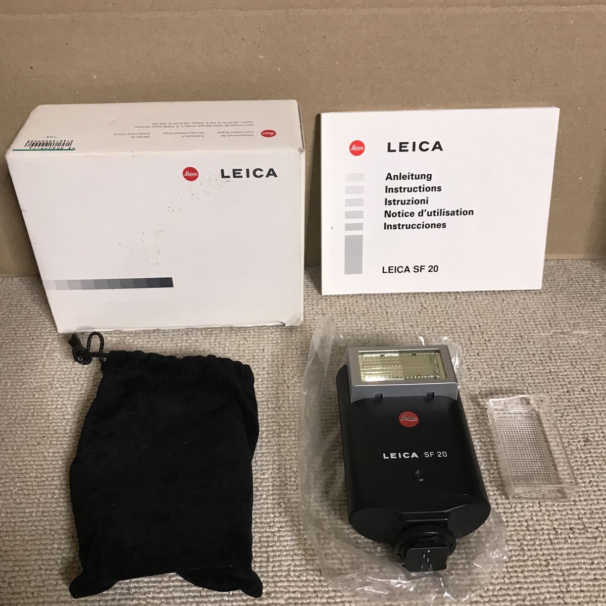 ヤフオク! - LEICA フラッシュユニット ストロボ SF20 使用回...