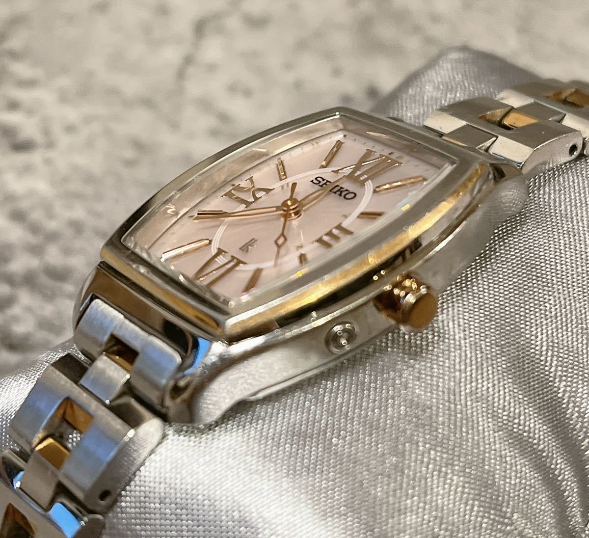 2021最新作】 傷無しSEIKO セイコールキア 1B22-0AZ0 腕時計 ソーラー