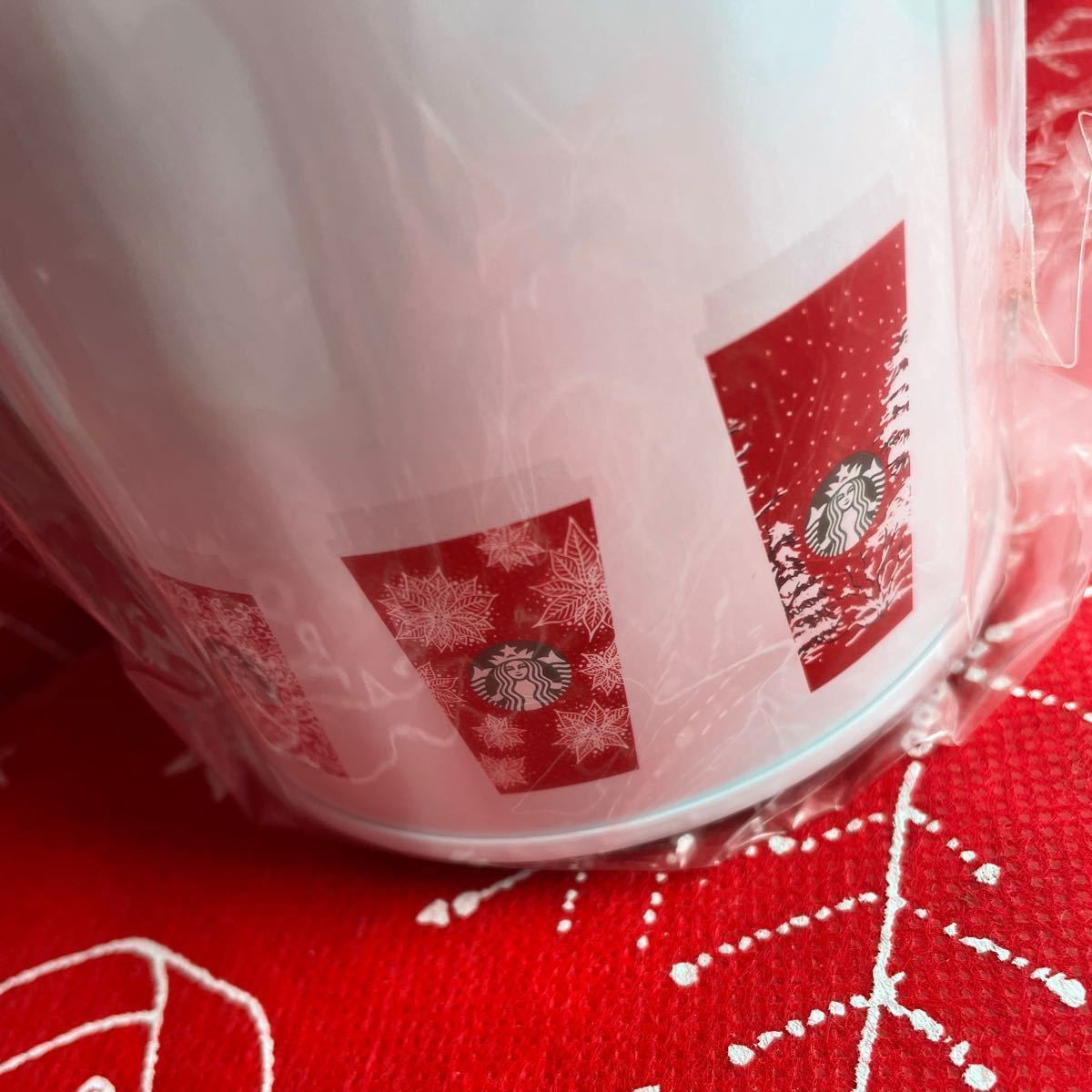 2016スターバックス/Starbucks ホリデープロモ クリスマス小物入れ缶&ホリデー ステッカー ブリキ缶