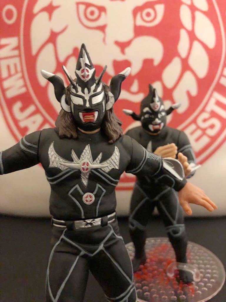 【メール便不可】 獣神サンダーライガー&えべっさん 黒ver. 開封 限定 フィギュア プロレス、格闘技
