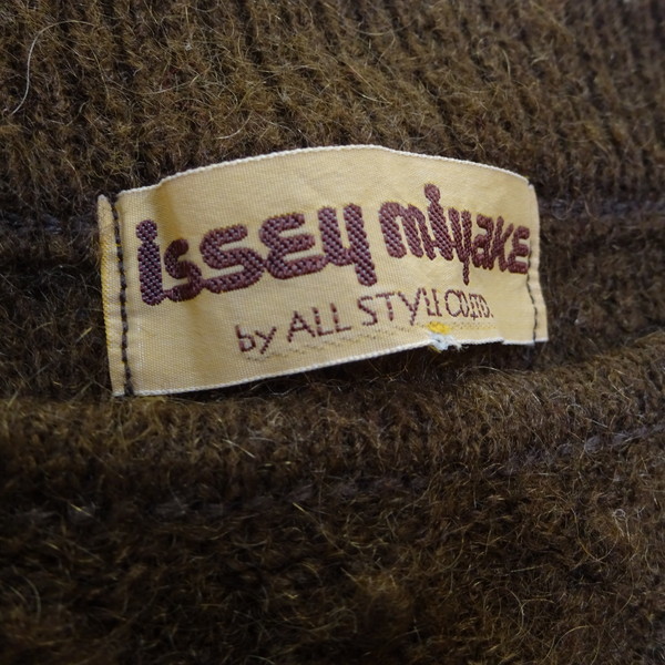 70s 初期 issey miyake イッセイミヤケ オールスタイルタグ クレイジー