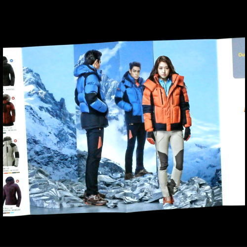 即決◆T.O.P／パク・シネ◆ＴＨＥ ＮＯＲＴＨ ＦＡＣＥ ２０１４年秋冬版チラシ◆非売品_画像2