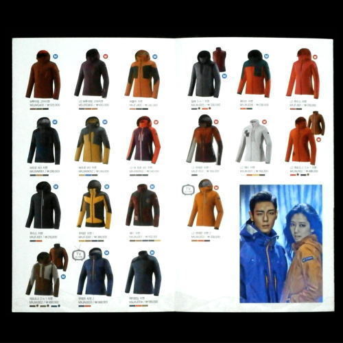 即決◆T.O.P／パク・シネ◆ＴＨＥ ＮＯＲＴＨ ＦＡＣＥ ２０１４年秋冬版チラシ◆非売品_画像4