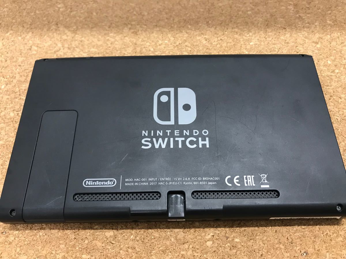 ニンテンドースイッチ nintendo switch 本体のみ 正常動作品 未対策機