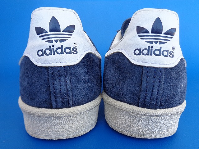 11826# beautiful goods 14 year made adidas originals campus 80s VINTAGE PACK VNTG Adidas campus Vintage navy blue white 26.5 cm product number G63309