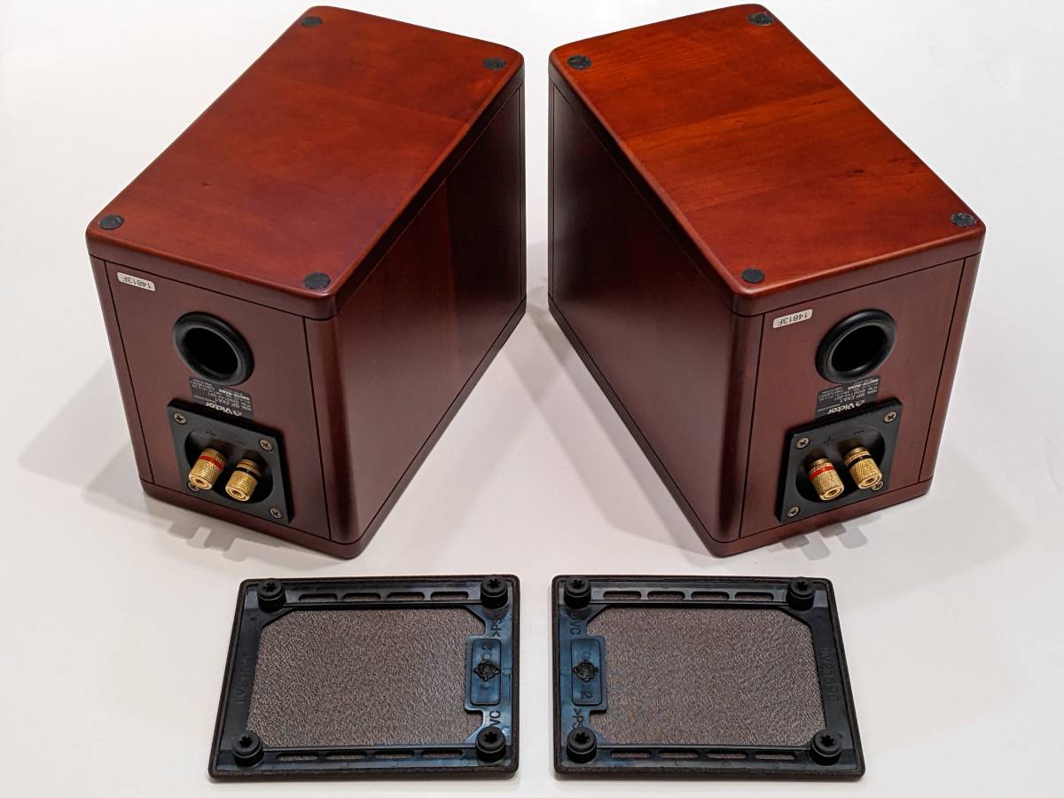 動作品】Victor ビクター ウッドコーンスピーカー CDコンポ EX-A1