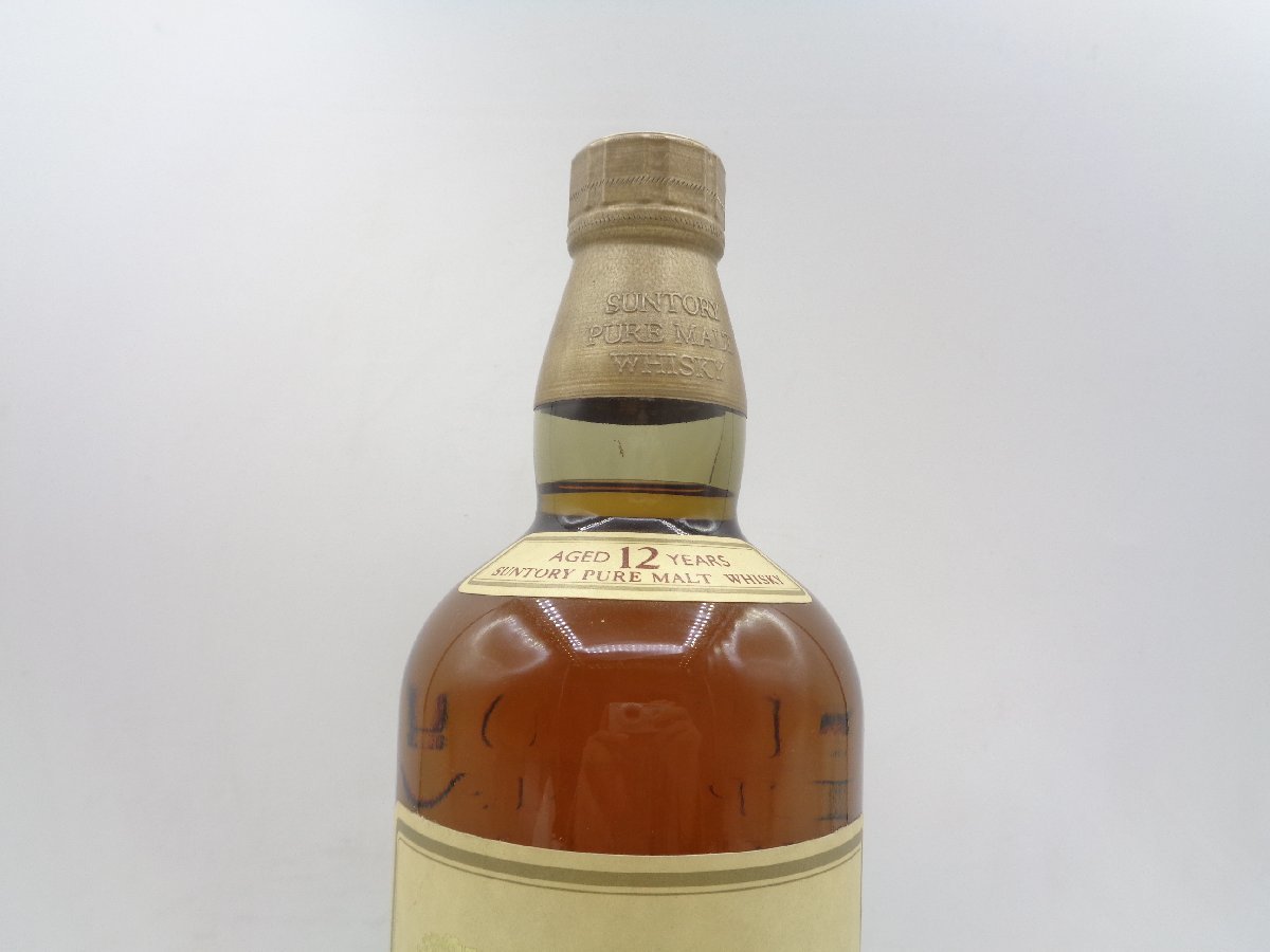 SUNTORY PURE MALT WHISKY サントリー ピュアモルト ウイスキー 山崎