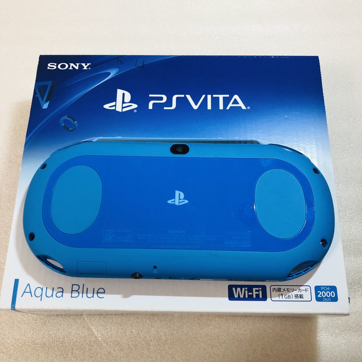 美品】1円〜 PS Vita 2000 アクアブルー PlayStation Vita PCH-2000