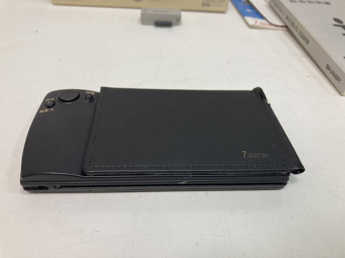 【中古】大阪引取歓迎 igeti アイゲッティ SHARP ZAURUS パーソナルモバイルツール MI-P2-B【UTKE108】の画像2