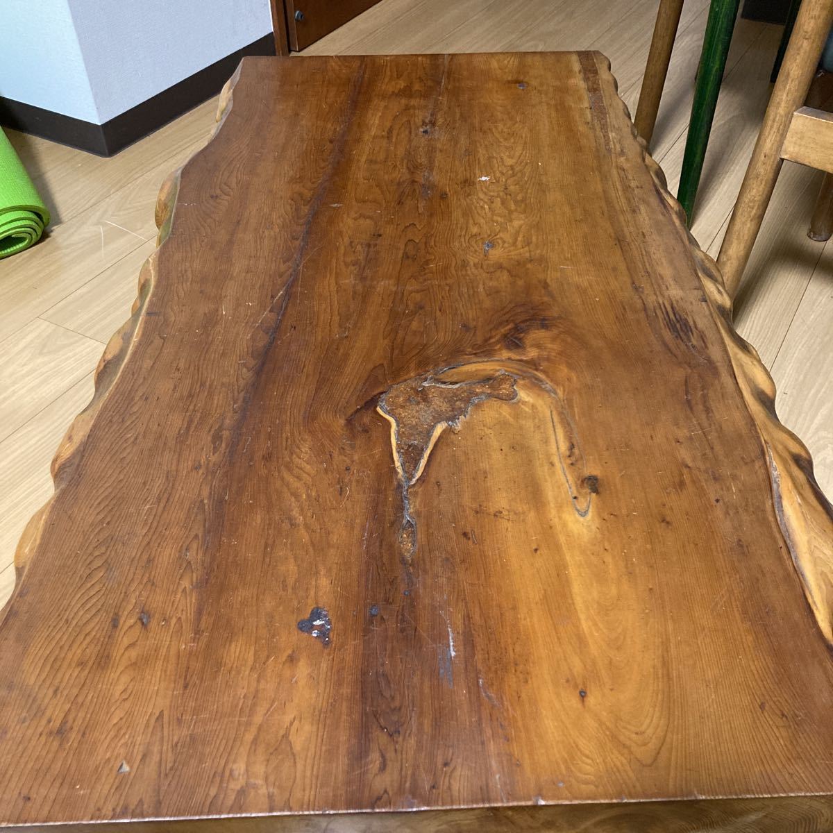 楡の木テーブル板