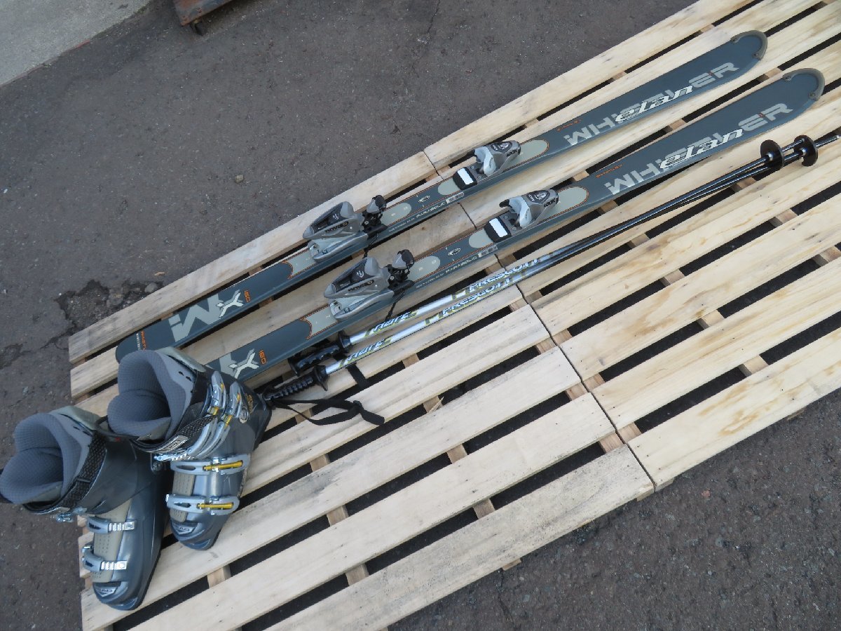 激安正規 ★☆elan 160cm スキー 3点セット ブーツ HEAD 25cm ストック☆★ 板、ブーツセット 激安正規 ★☆elan 160cm スキー 3点セット ブーツ HEAD 25cm ストック☆★ 板、ブーツセット