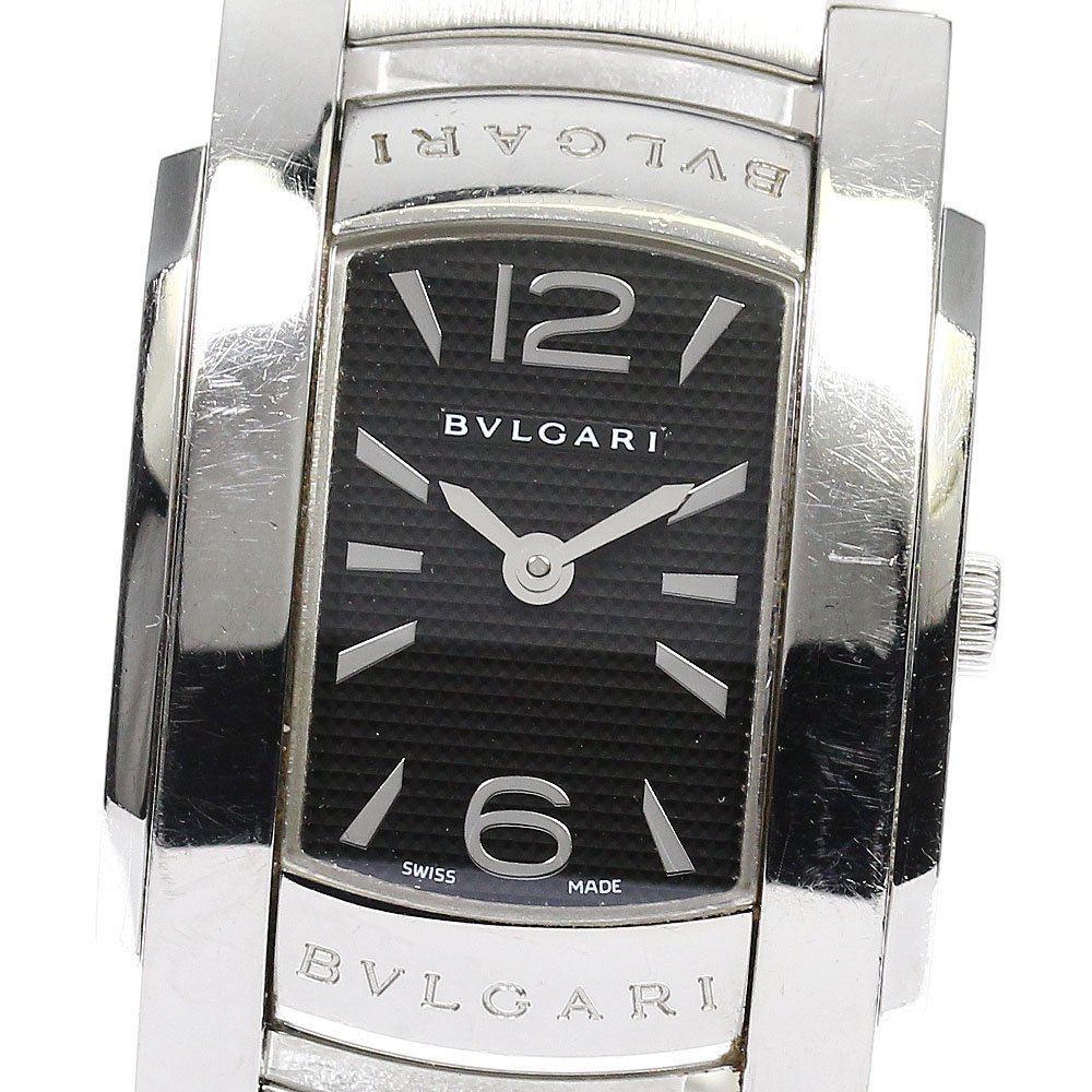 ★保証書付き【BVLGARI】ブルガリ アショーマ AA35S クォーツ レディース_706033【ev20】